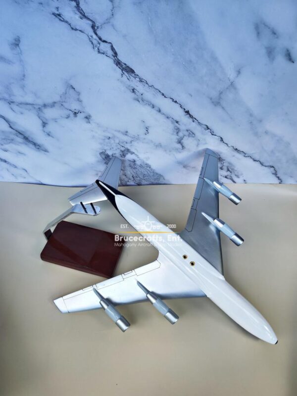 Model of B720-051B Conair Scandinavian Airlines with detailed craftsmanship.